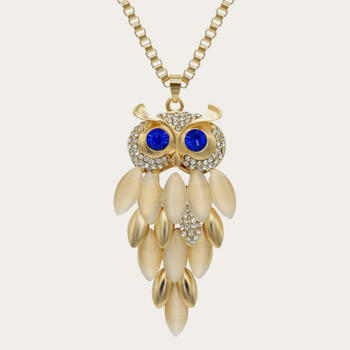 Lovely Owl Pendant Neckalce for Women Girls Owl Lover Gift Animal Necklace
